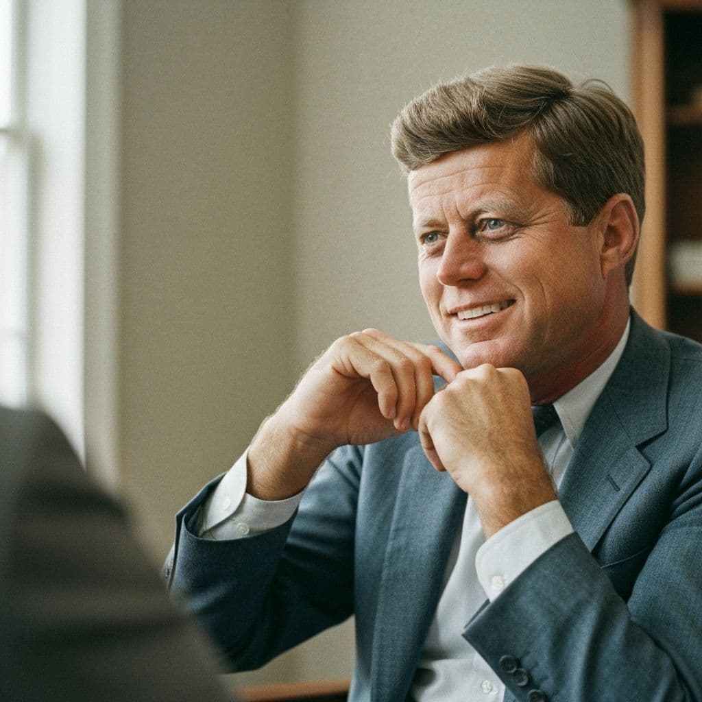 Portrait of John F. Kennedy